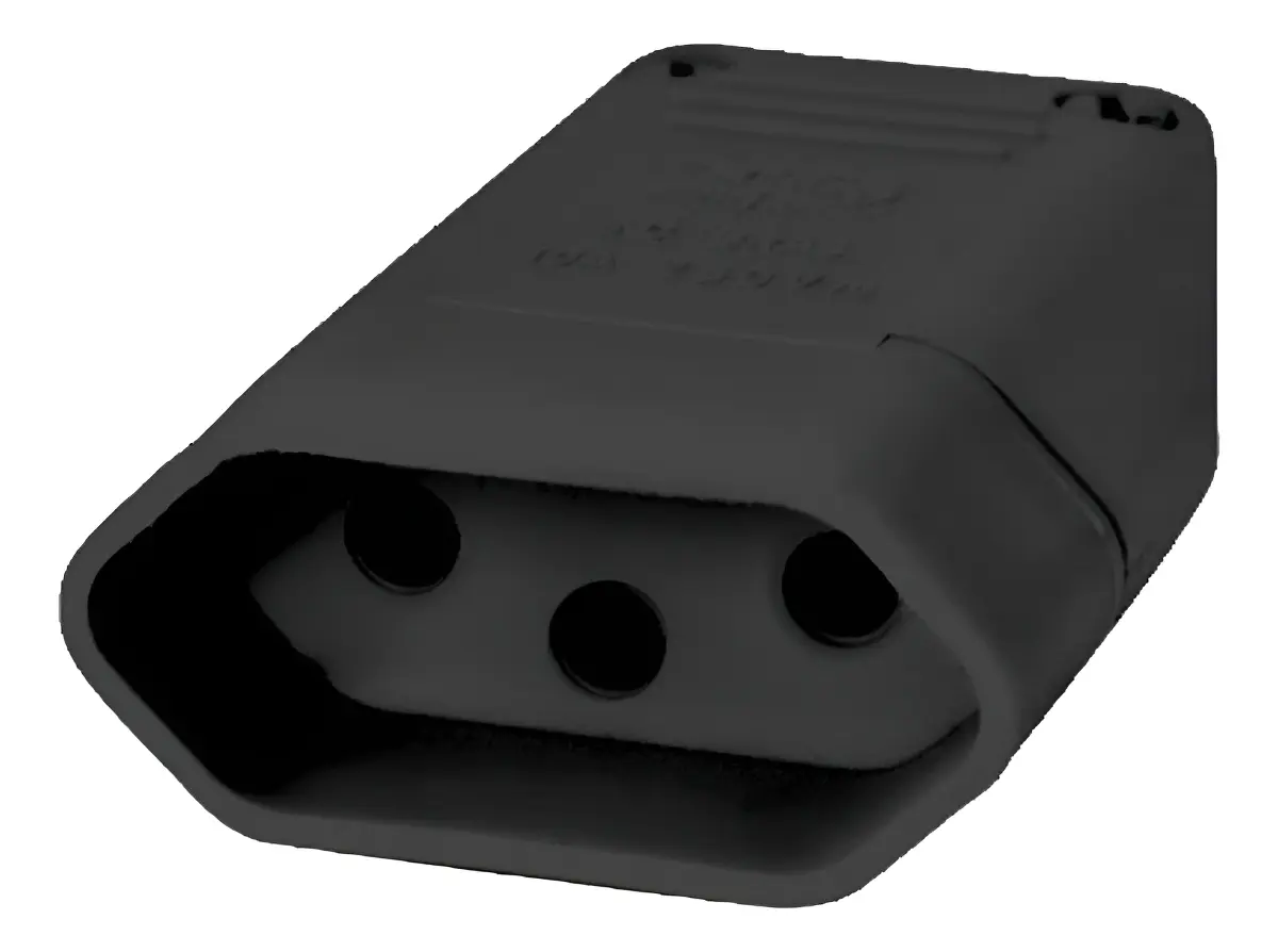 PINO FEMEA 2 POLOS + TERRA 20A 2046 PRETO PERLEX
