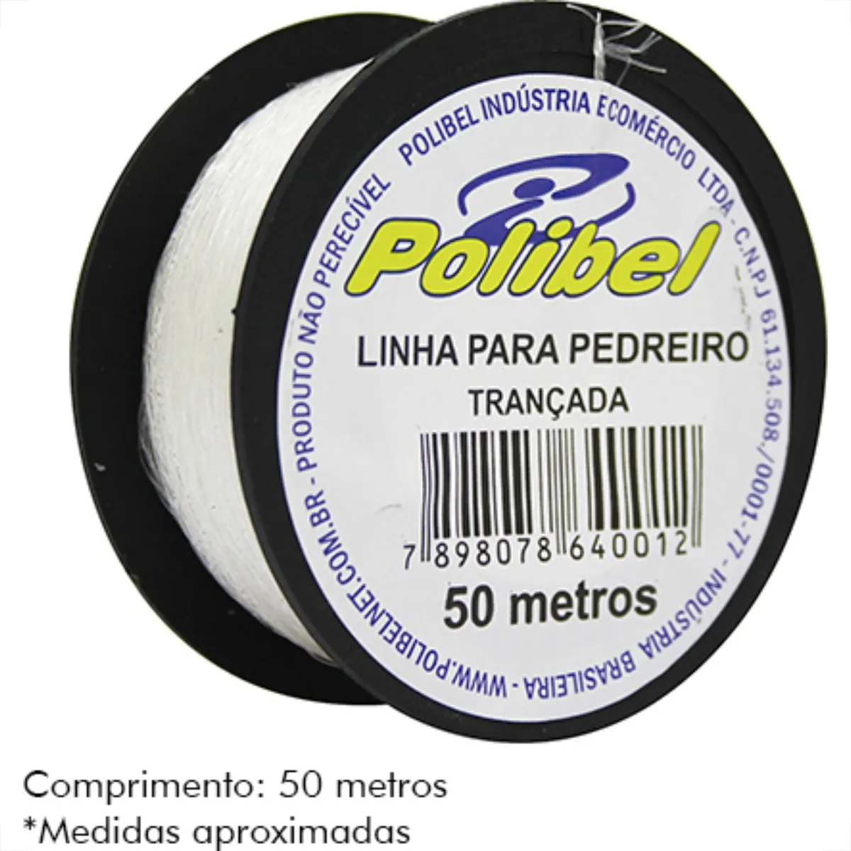 LINHA PEDREIRO 50M POLIBEL