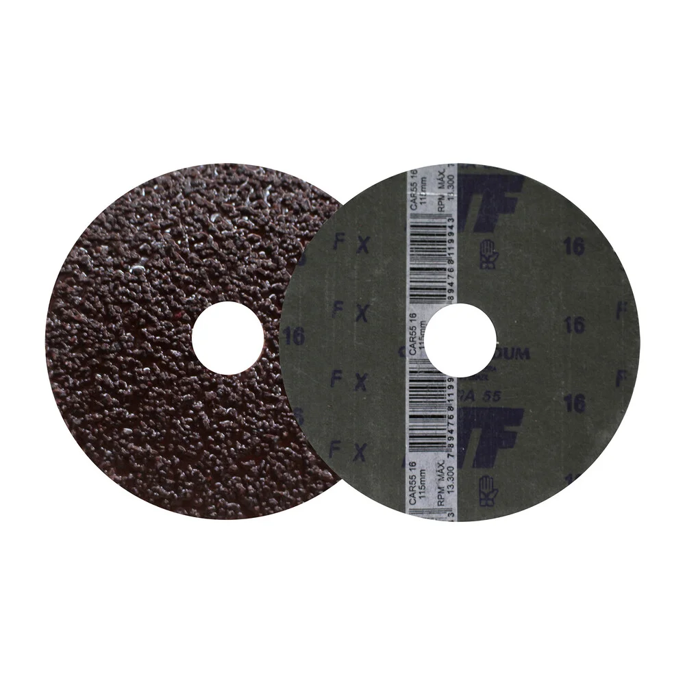 DISCO DE LIXA 115X22MM GRAO 16 CARBORUNDUM