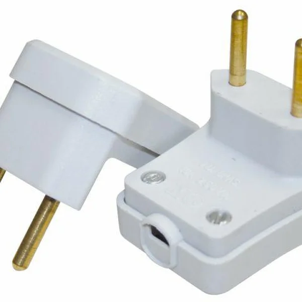 PINO BIPOLAR GIGANTE 10A 2054 BRANCO PERLEX