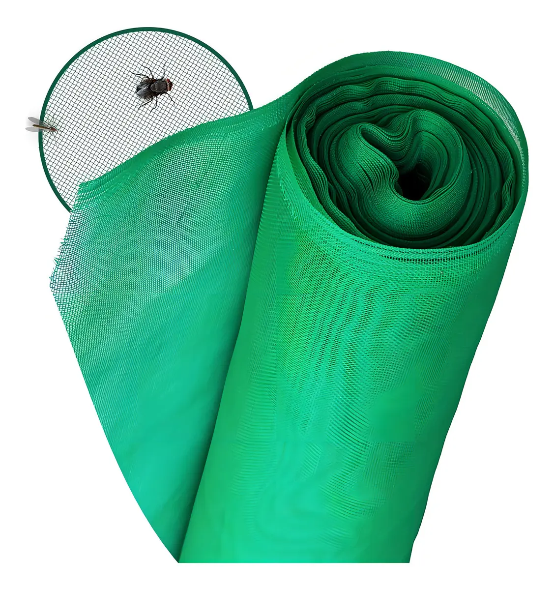 TELA MOSQUITEIRO 1,2MX50M VERDE TECNYL
