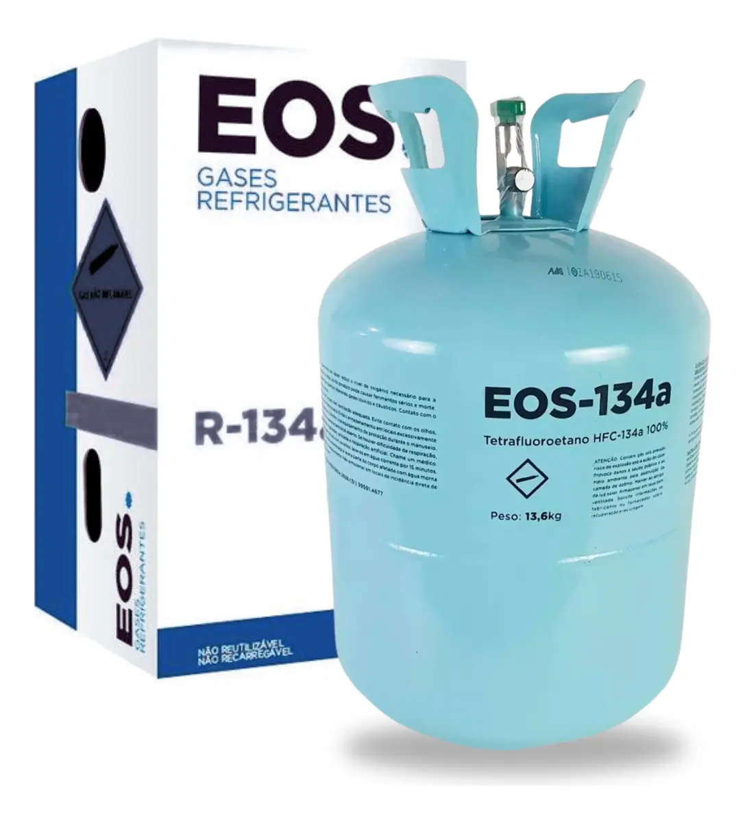 GAS R134A BOTIJA 13,6KG EOS
