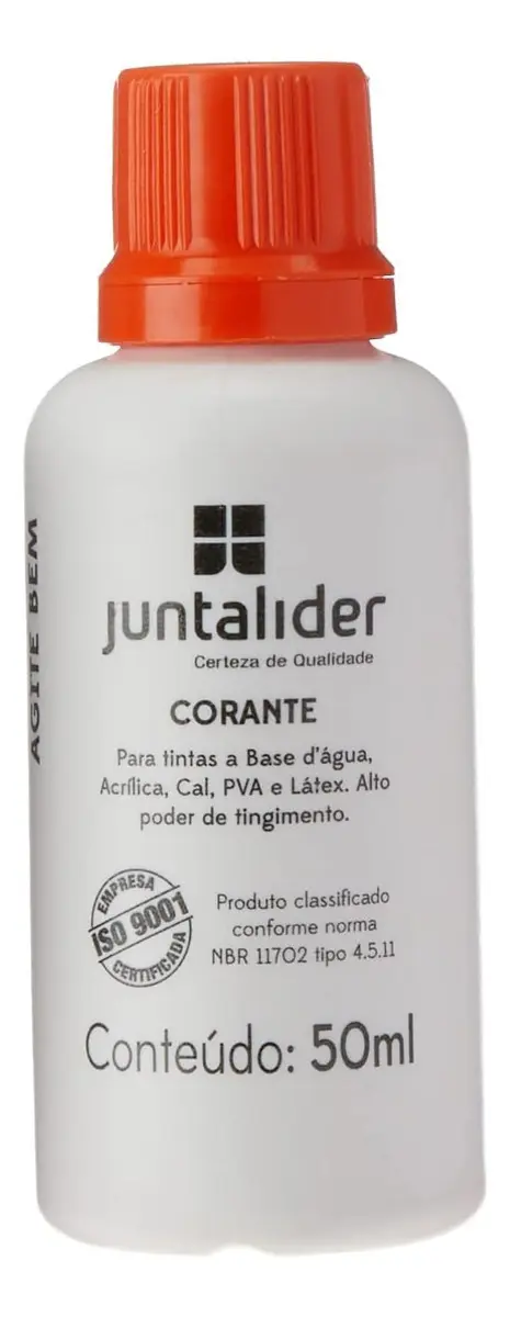 PIGMENTO LIQUIDO LARANJA 50ML JUNTALIDER