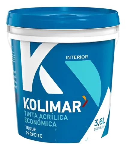 TINTA ACRILICA INTERIOR NEVE 3,6L KOLIMAR