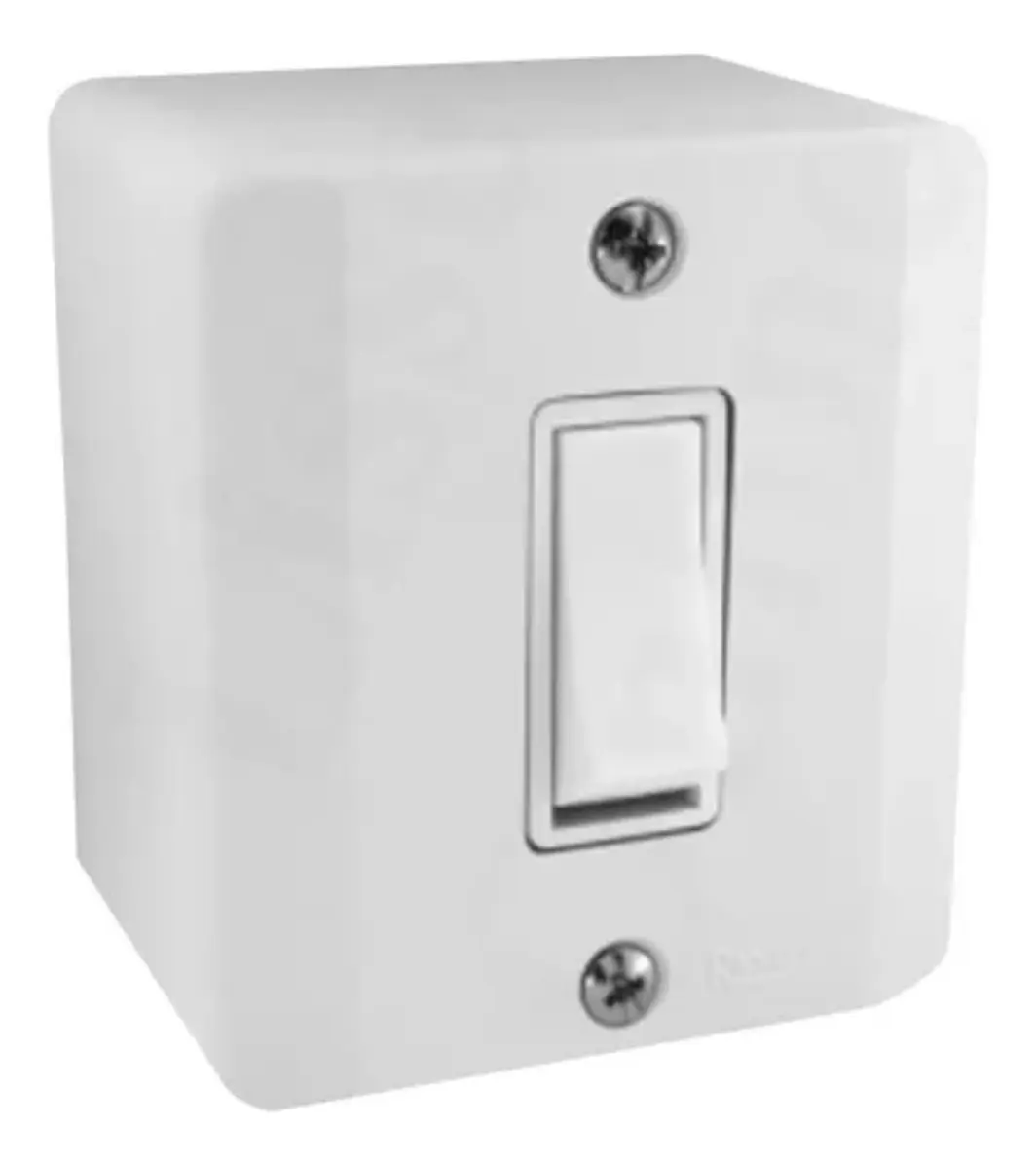 INTERRUPTOR EXTERNO BRANCO RADIAL