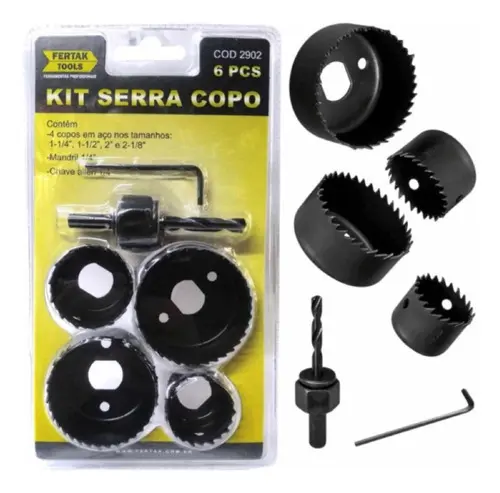 KIT SERRA COPO 6PCS  FERTAK