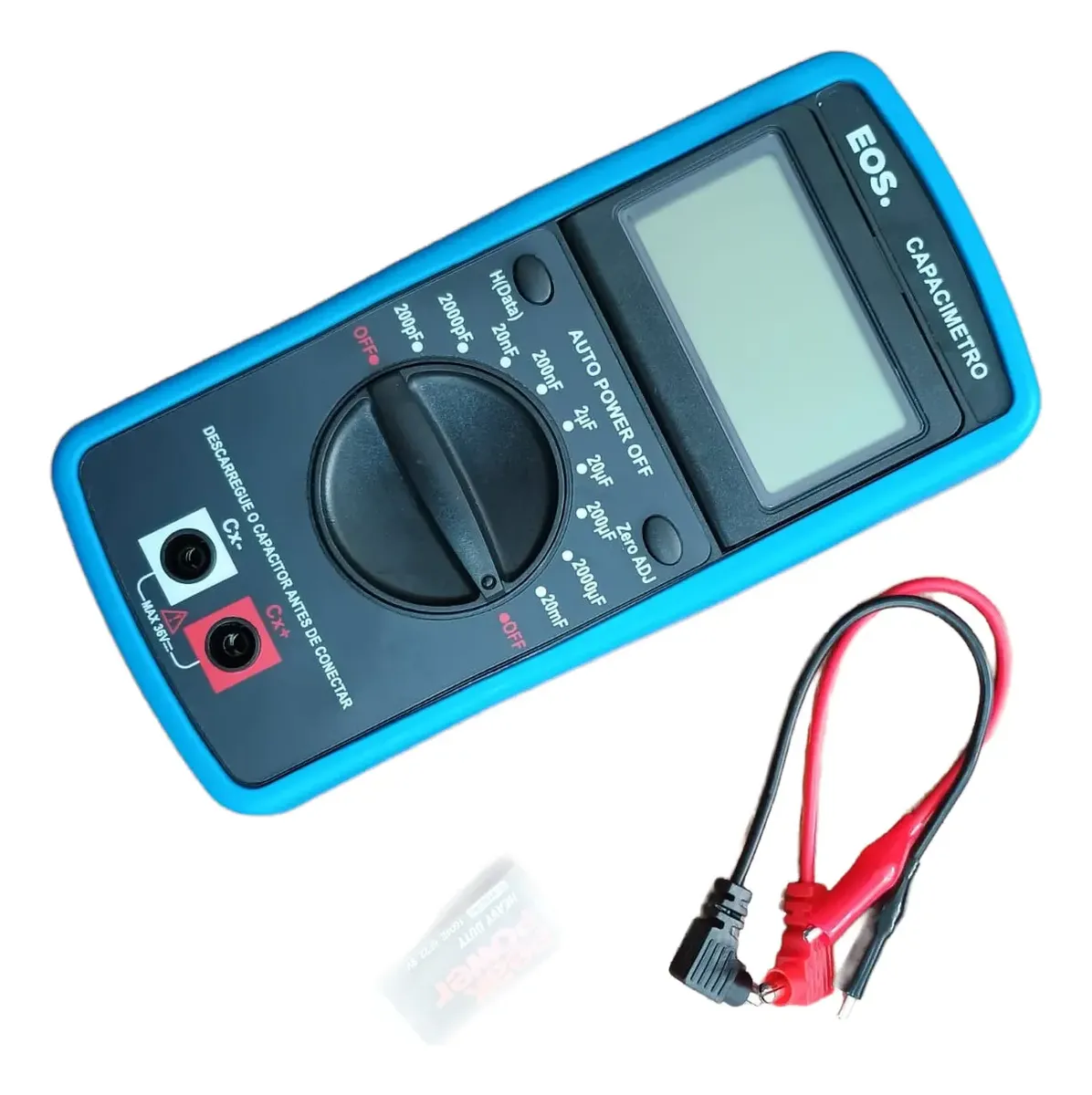 CAPACIMETRO DIGITAL EOS ECD02 S/BATERIA  ECD02