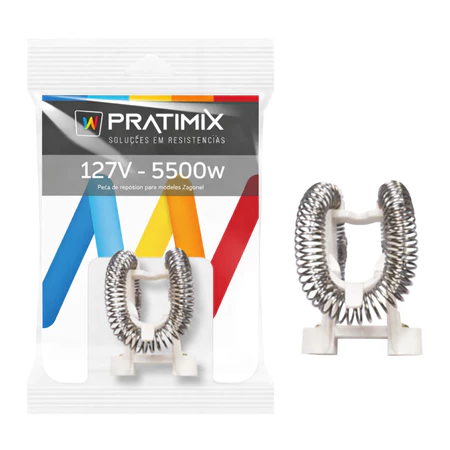 RESISTENCIA ZAGONEL DUCALI 5500W 127V PRATIMIX