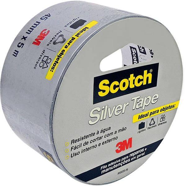 FITA SILVER TAPE 45X5M 3M