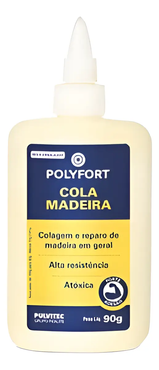 COLA AMARELA MADEIRA 90G PULVITEC