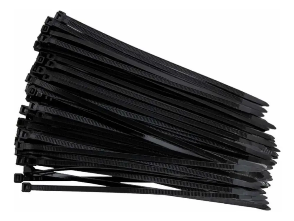 ABRACADEIRA NYLON 380X4.8 PRETA  FERTAK