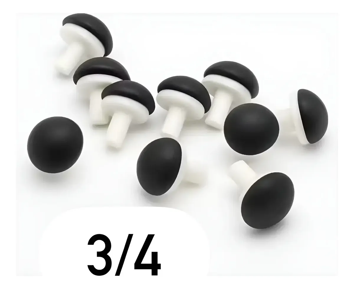 CARRAPETA PLASTICO 3/4  C/100 PCS