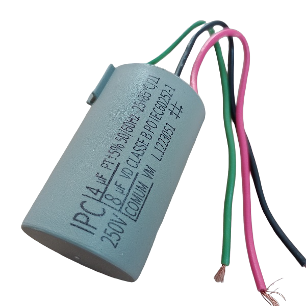 CAPACITOR P/VENTILADOR (4+8)UF