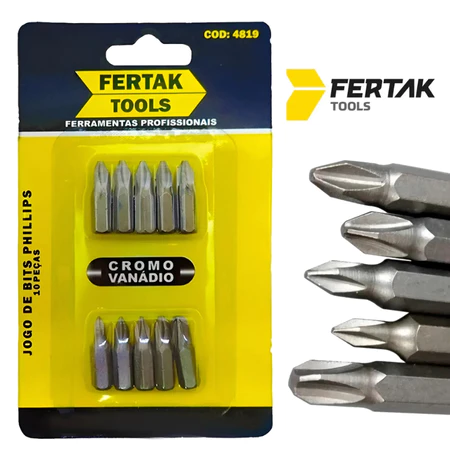 BITS PHILLIPS C/10PCS   FERTAK