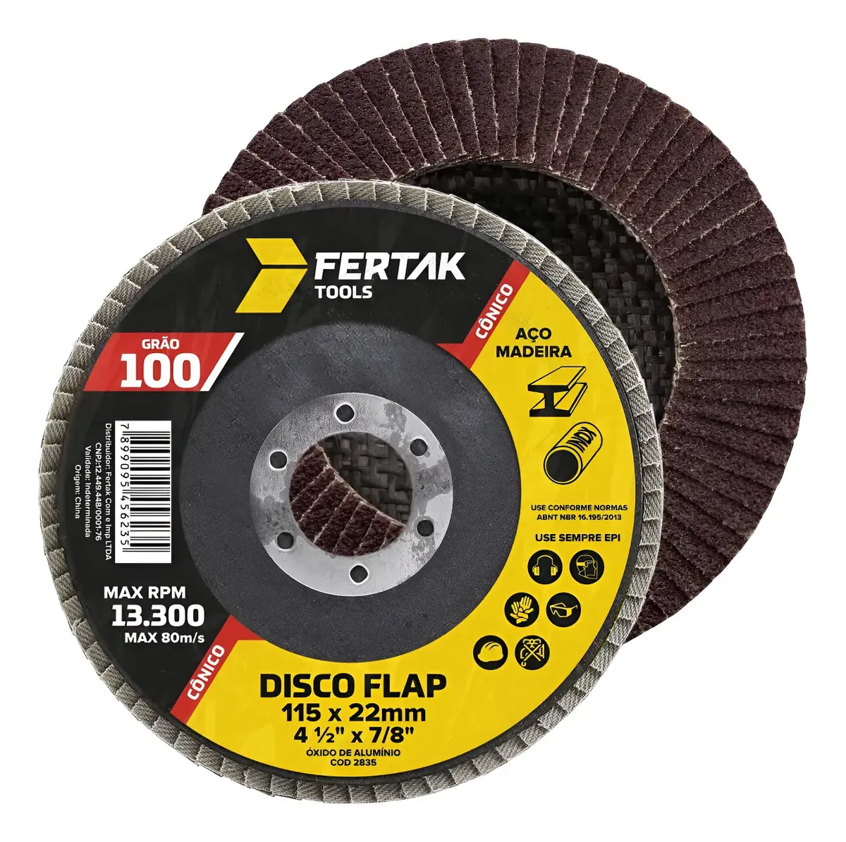 DISCO FLAP GRAO 100 FERTAK