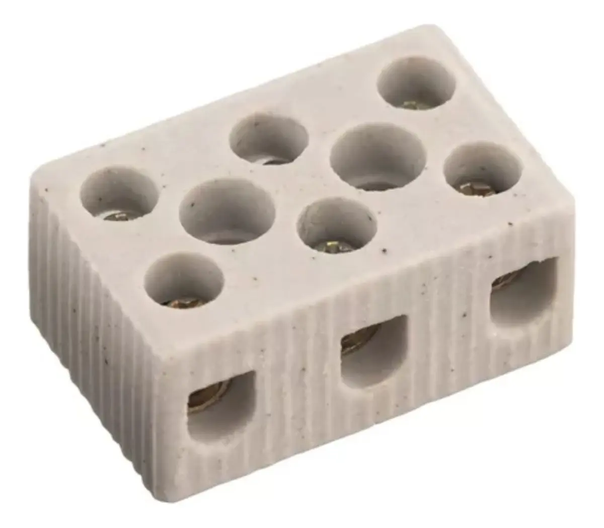 CONECTOR LOUCA GIGANTE 3 POLOS 16MM C/2PCS FOXLUX