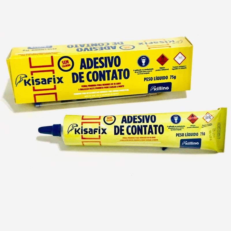 COLA CONTATO BISNAGA 75G KISAFIX