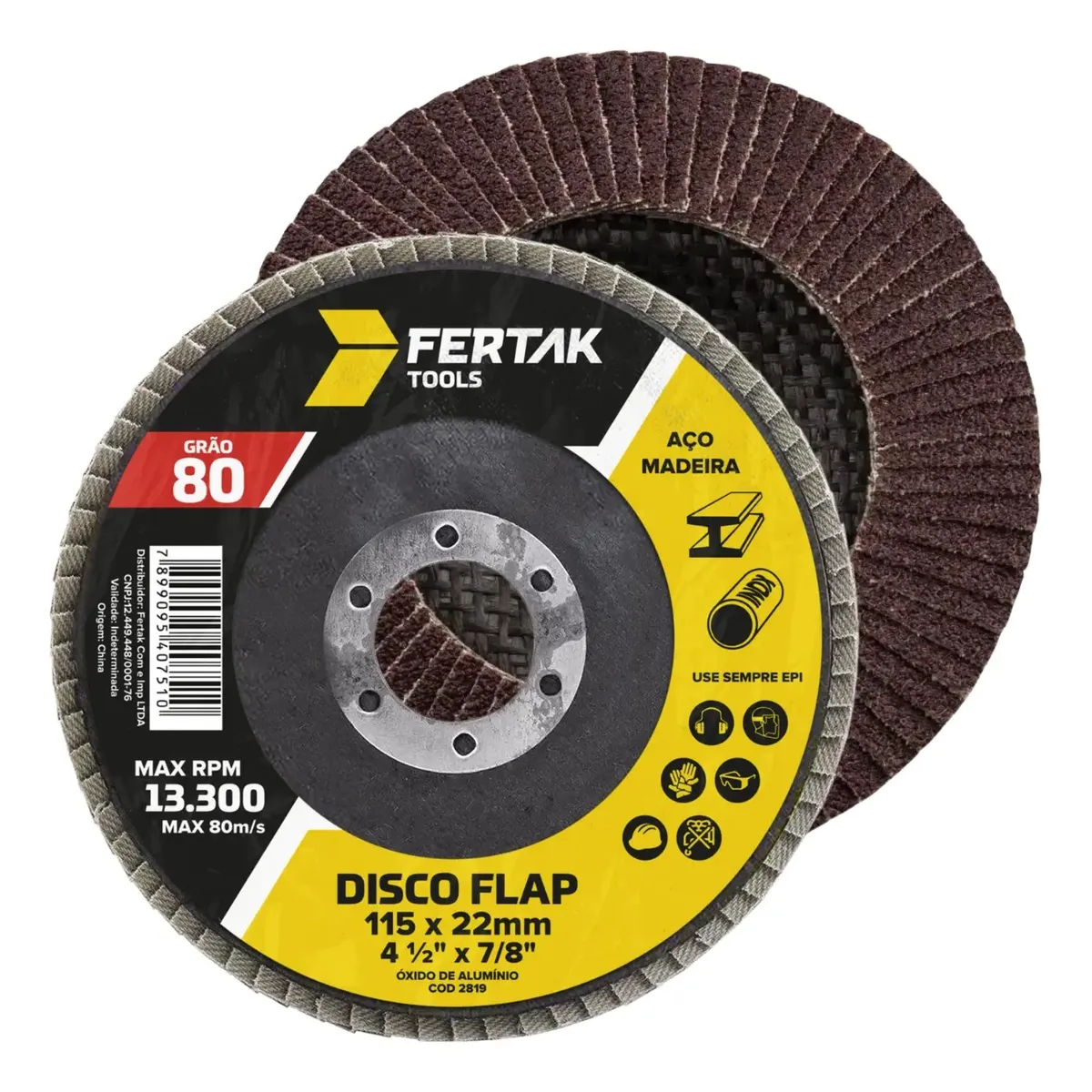 DISCO FLAP GRAO 80 FERTAK