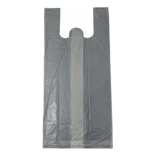 SACOLA PLASTICA CINZA 60X70