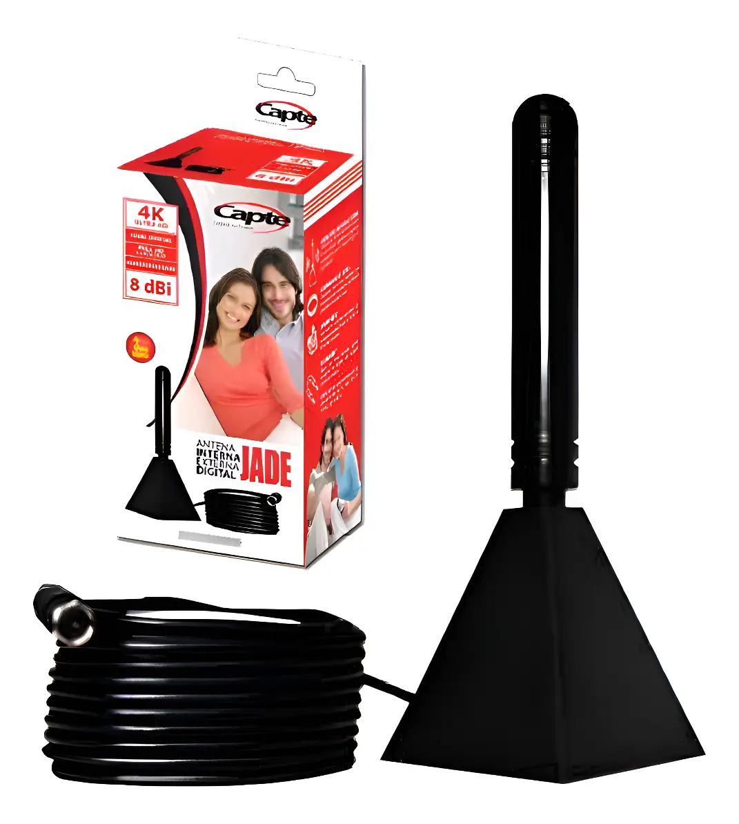 ANTENA DIGITAL JADE 4M   CAPTE