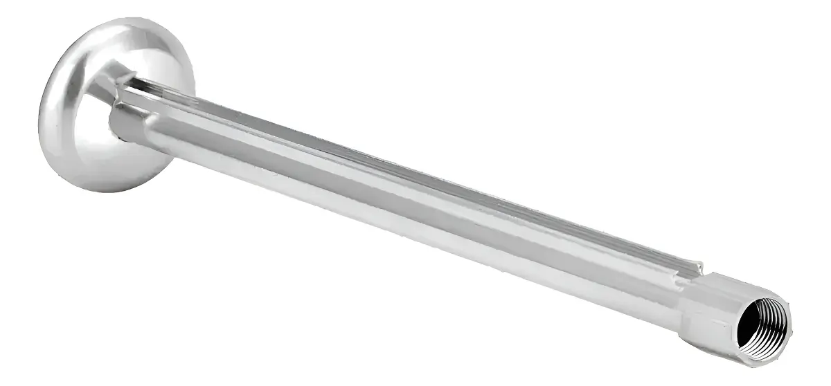 BRACO DE CHUVEIRO POLIDO 40CM UNI