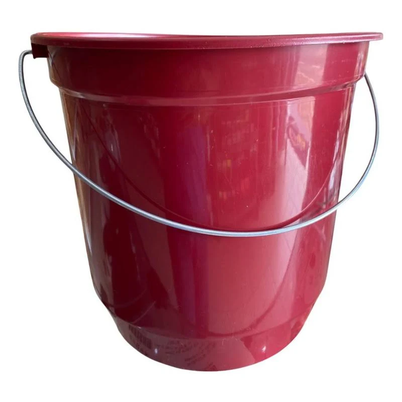 BALDE 7 LITROS / VERMELHO