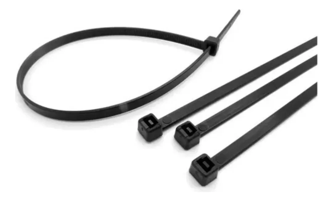 ABRACADEIRA NYLON 400X4.8 PRETA MELFI