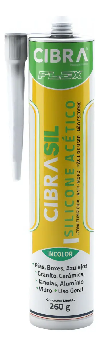 SILICONE 240G  INCOLOR CIBRA