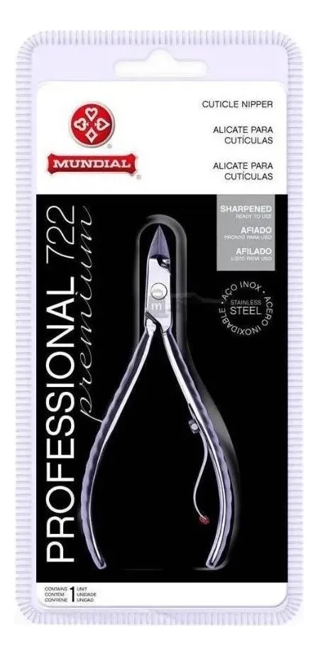ALICATE CUTICULA INOX  MUNDIAL