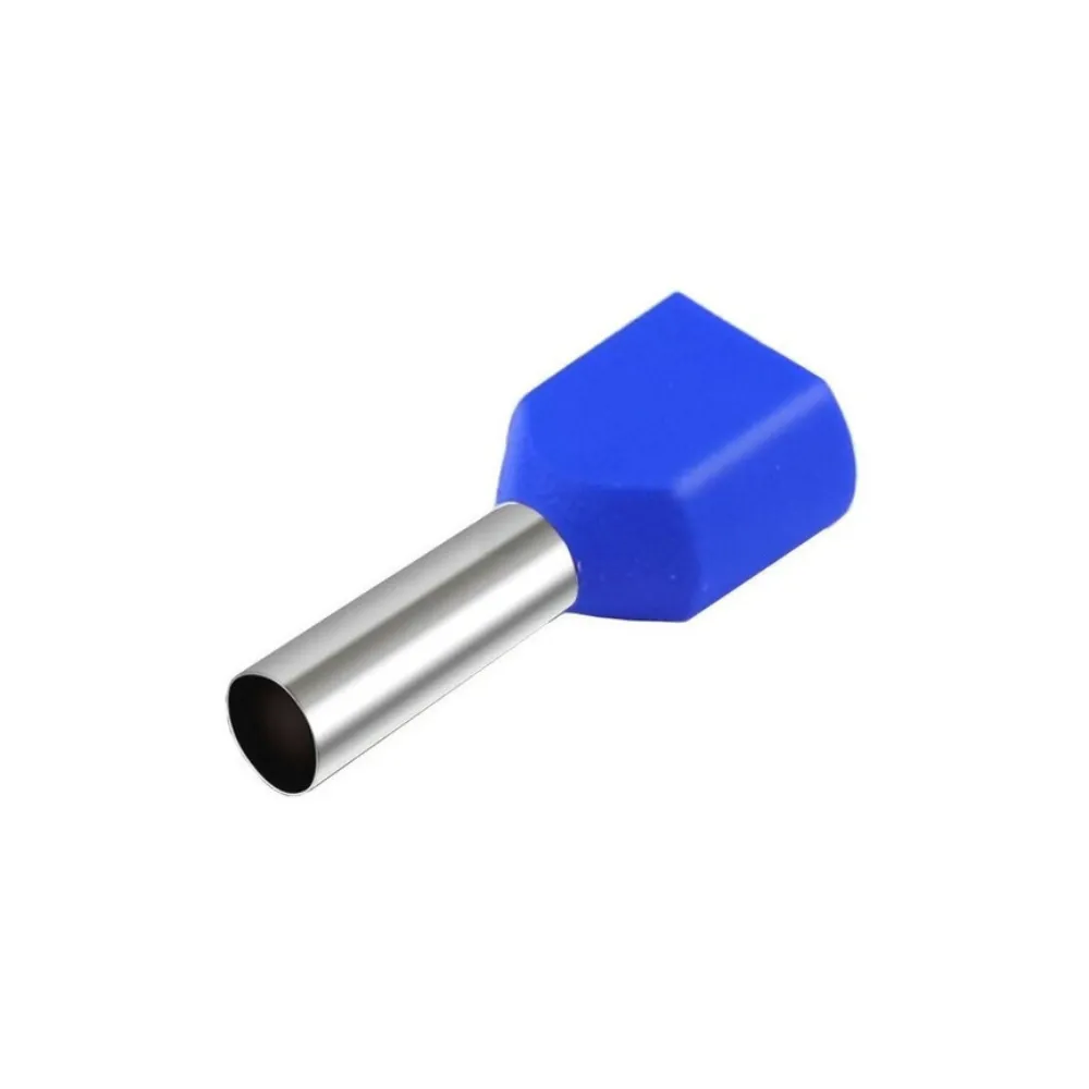 TERMINAL TUBULAR ILHOS DUPLO 2X2,5MM