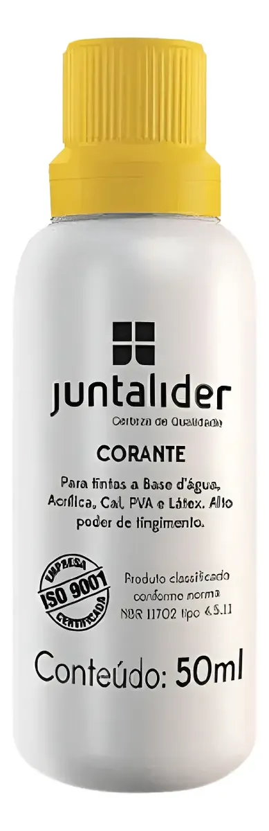 PIGMENTO LIQUIDO AMARELO 50ML JUNTALIDER