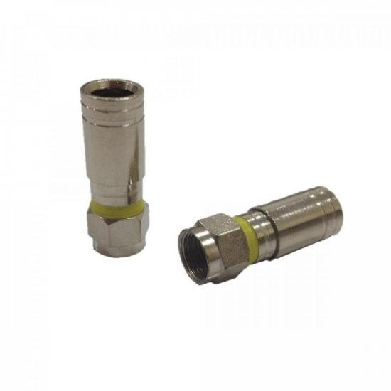 CONECTOR C/ROSCA RG6 C/10PCS STORM
