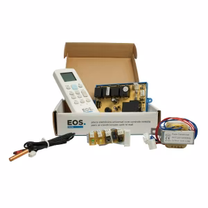 PLACA ELETRONICA UNIVERSAL C/CONTROLE Q/F 220V HI WALL EOS  EOSU03A AUTORESTART